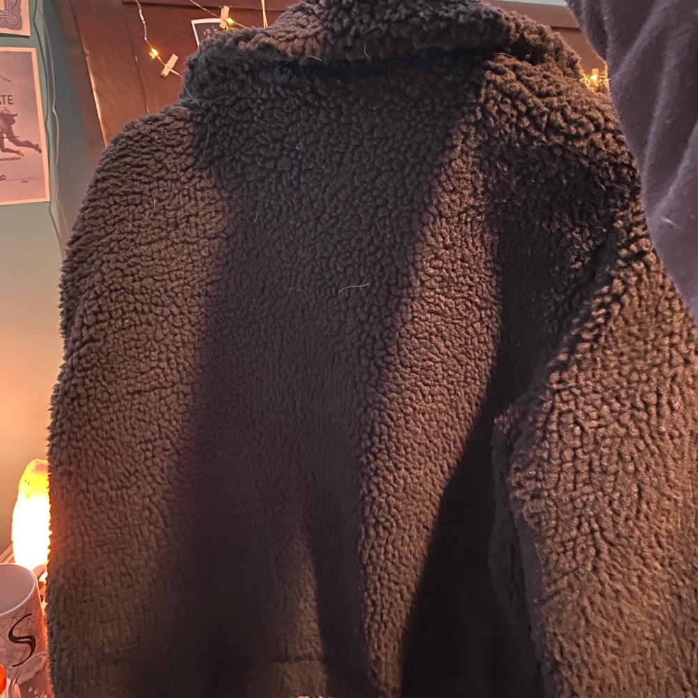 Warm winter teddy jacket